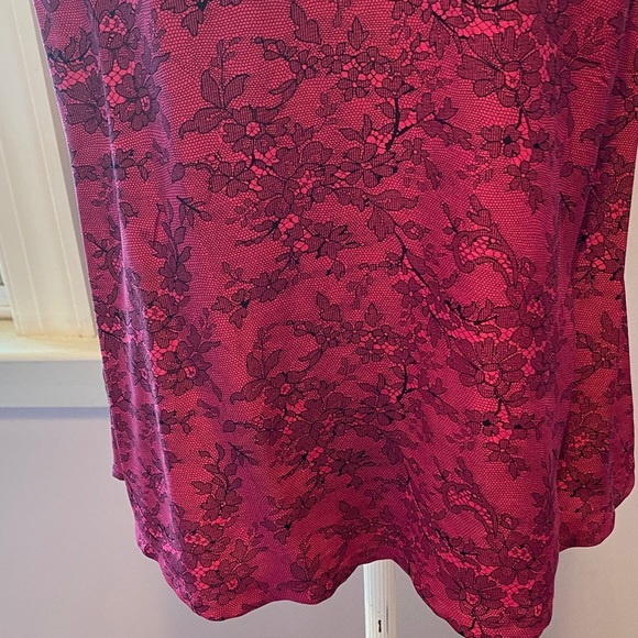 Joie Fuchsia Floral Tank Top - Picture 3 of 9